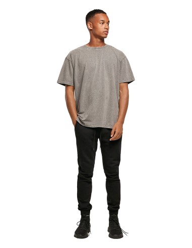 BUI-BY189-Acid Washed Heavy Oversize Tee